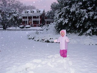 Ella in Snow